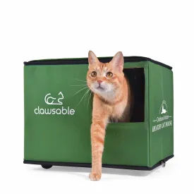 Outdoor Portable Insulated Cat House Small