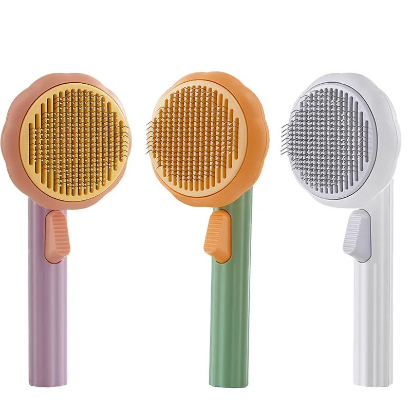 Pet Grooming Comb - Dual-Sided Brush for Cats & Dogs