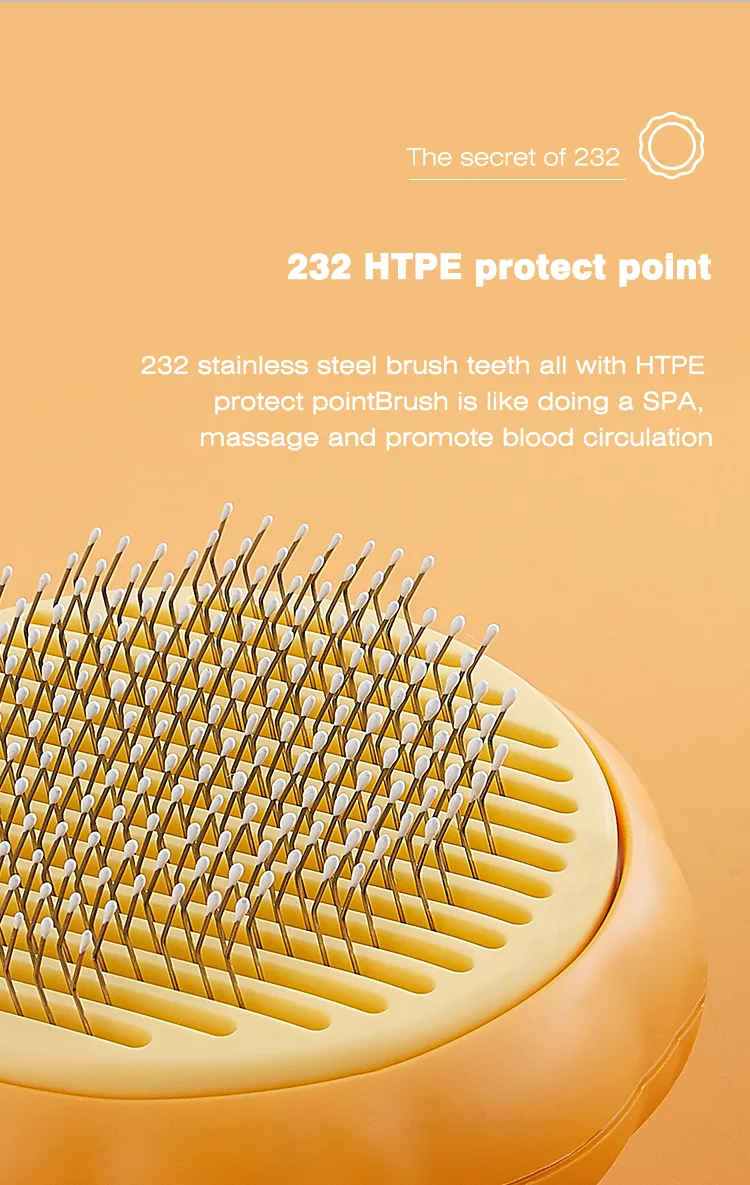 Pet Grooming Comb - Dual-Sided Brush for Cats & Dogs