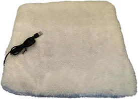 Pet Heated Bed Mat, USB Heating Bed Pad Blanket with Chew Resistant Cord for Dog & Cat, 3 (L)