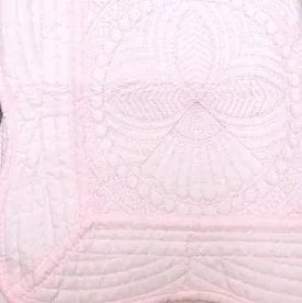 Pink Monogram Quilts