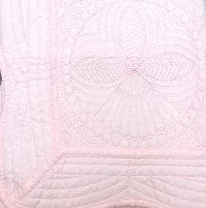 Pink Monogram Quilts