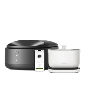 Polar Wet Food Feeder & Cordless Fountain Bundle