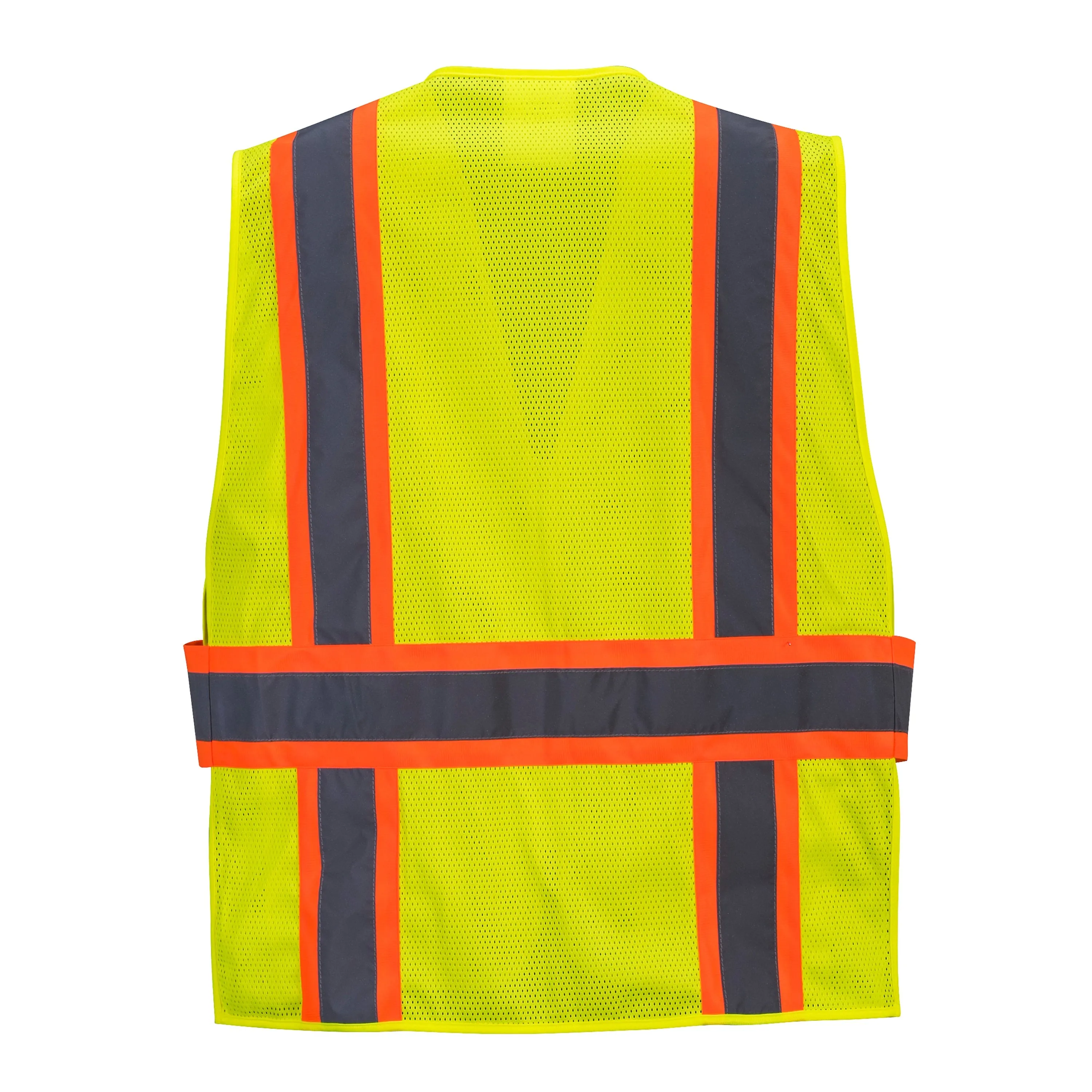 PORTWEST® US385 Hi Vis Breakaway Safety Vest - ANSI Class 2 - Expandable