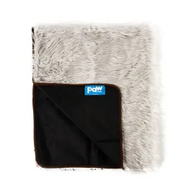 PupProtector Waterproof Throw Blanket - Lt Gray Faux Fur