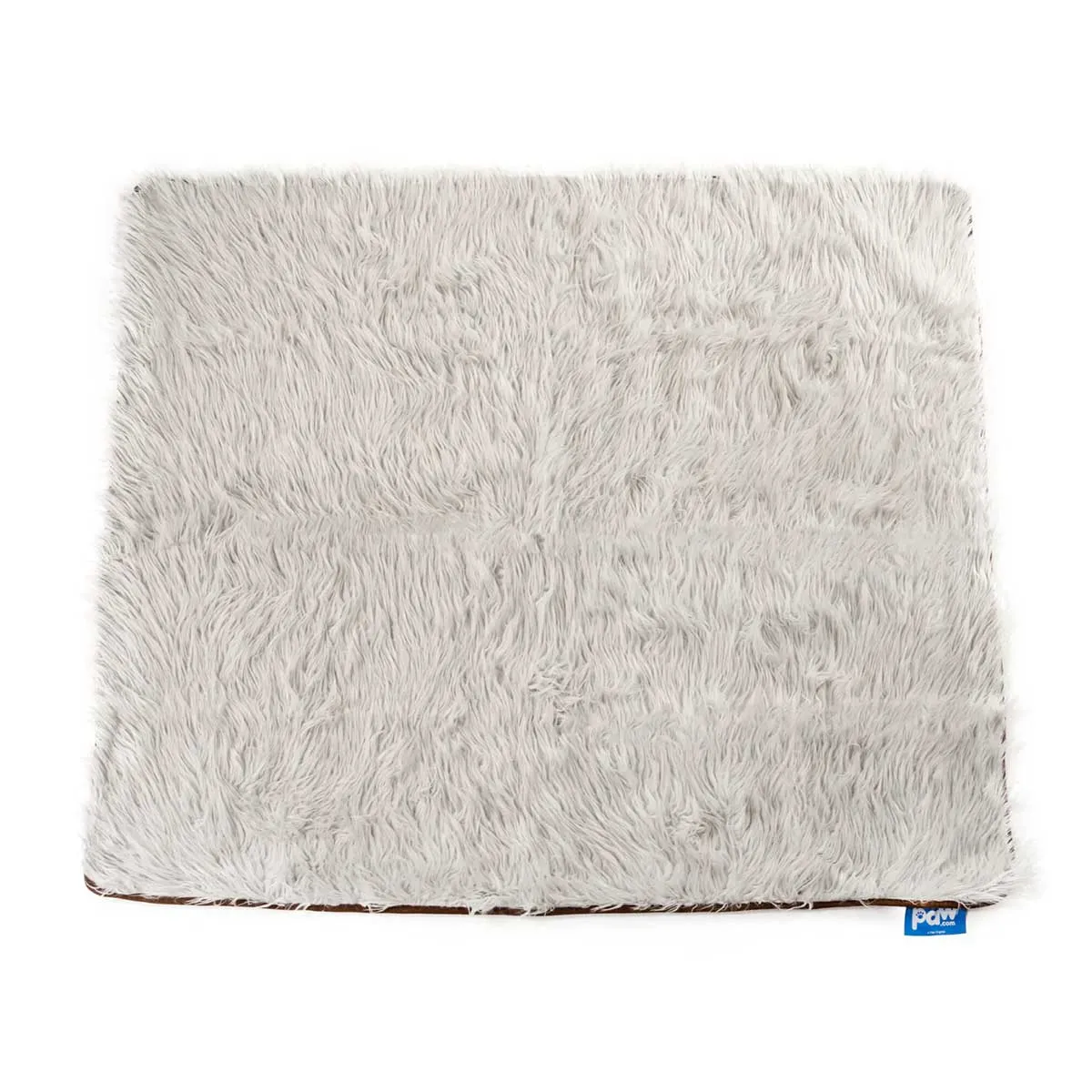 PupProtector Waterproof Throw Blanket - Lt Gray Faux Fur