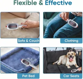 Reusable Lint Roller for Clothes,Reusable Lint Rollers for Pet HairPet Hair Remover for Clothes, Lint Brushes for ClothesLint Roller Pet Hair Remover (Blue)