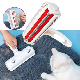 Reusable Pet Hair Lint Roller Remover Self Cleaning Tool
