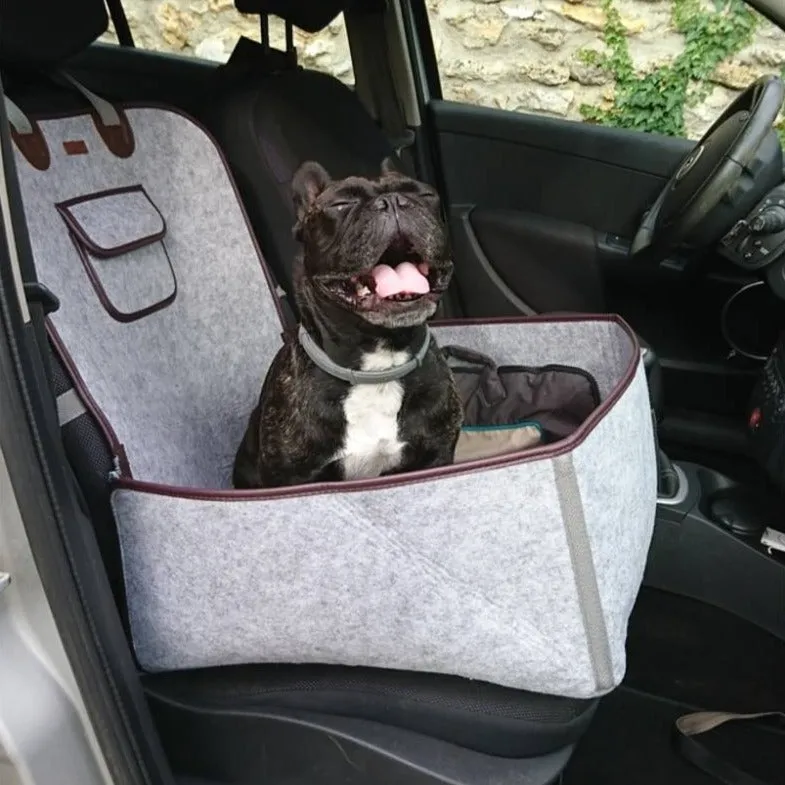 Seat Cover Protector for Cars for french bulldog(WS89)