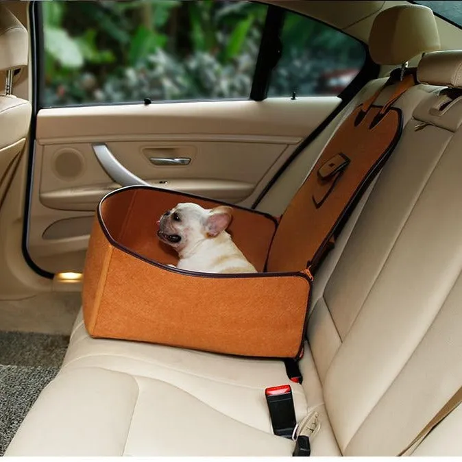 Seat Cover Protector for Cars for french bulldog(WS89)
