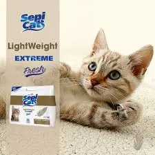 Sepicat | Extreme Fresh | Lightweight Clumping Clay Cat Litter - 8L