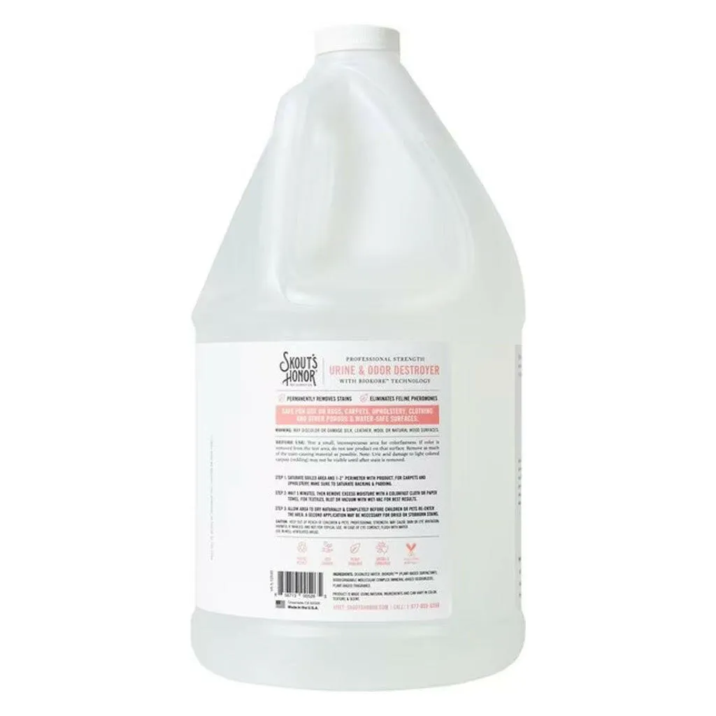 Skout's Honor Professional Strength Urine & Odor Destroyer for Cats