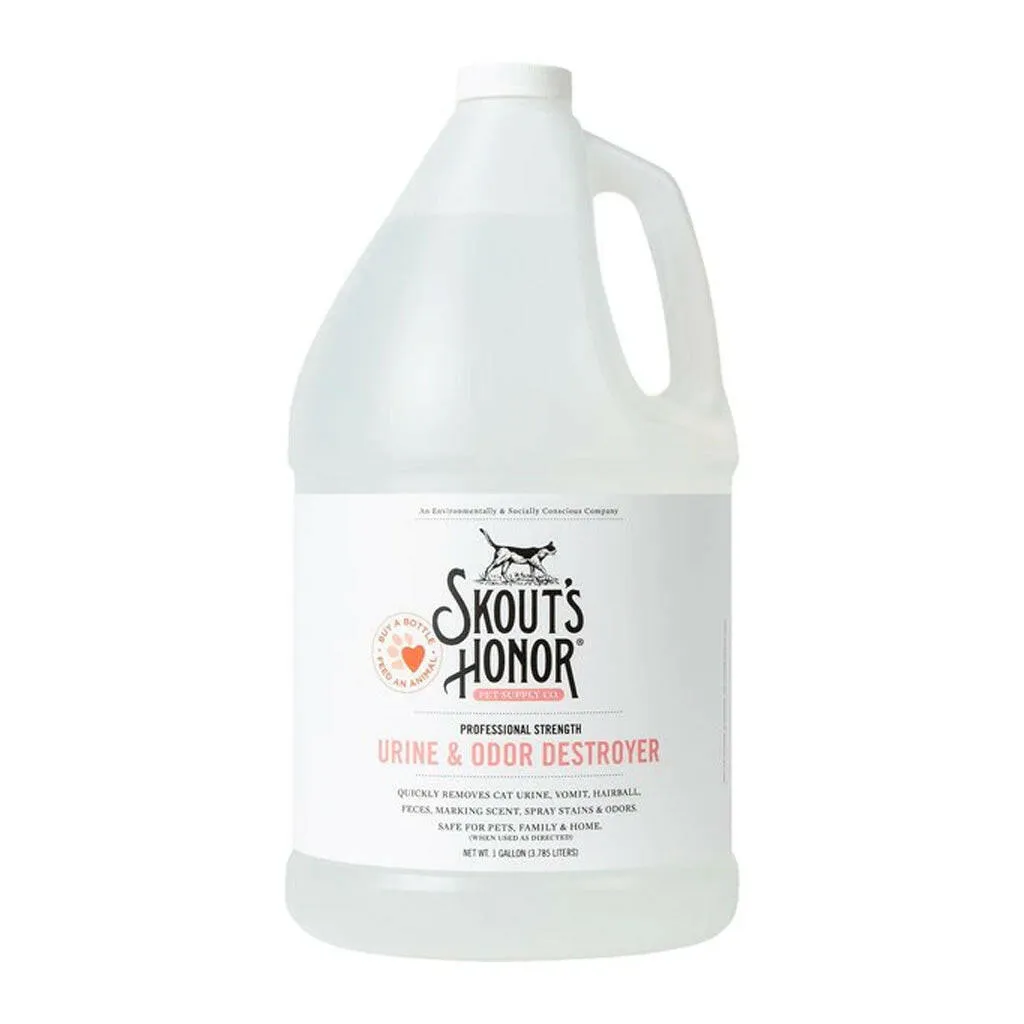 Skout's Honor Professional Strength Urine & Odor Destroyer for Cats