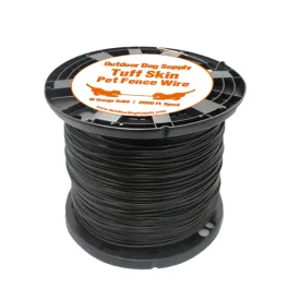 Tuff Skin Professional Dog Fence Wire 2000 ft Wire Spool 16 awg