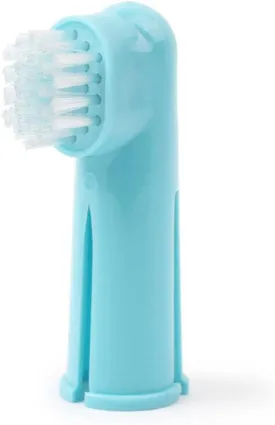 VICASKY 2Set Pet Toothbrush Kit Dual Head Finger Brush for Dog and Cat Care Easy to Use Cleaning Tools for Pets and Materials