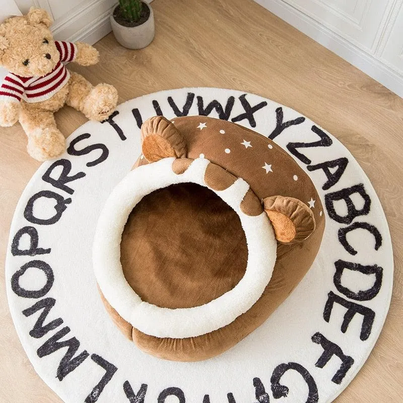 Winter Dog Bed Self-Warming Puppy House